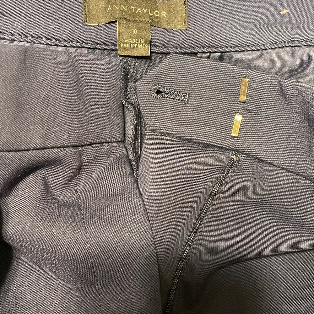 Ann Taylor Navy Blue Trousers